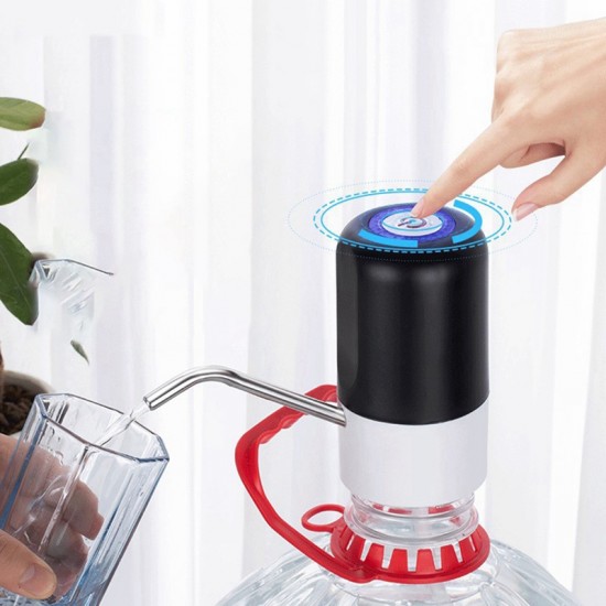 Water Bottle Pump Electric Pumping Water Pump Portable USB Charging Gallon Water Dispenser Pump for Kitchen