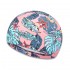 Elastic Swimwear Hats Simple Fashion Calico Swim Cap Waterproof Quick Dry Swim Pool Hat Breathable Diving Hat